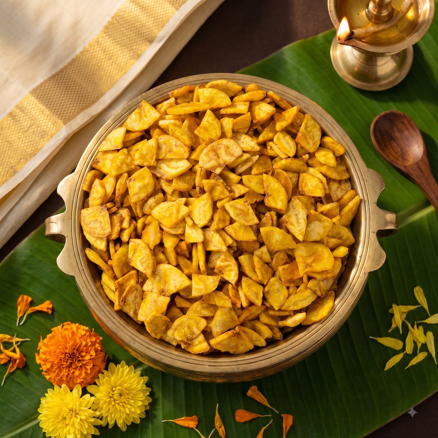 Kerala Cut Banana Chips (Upperi)